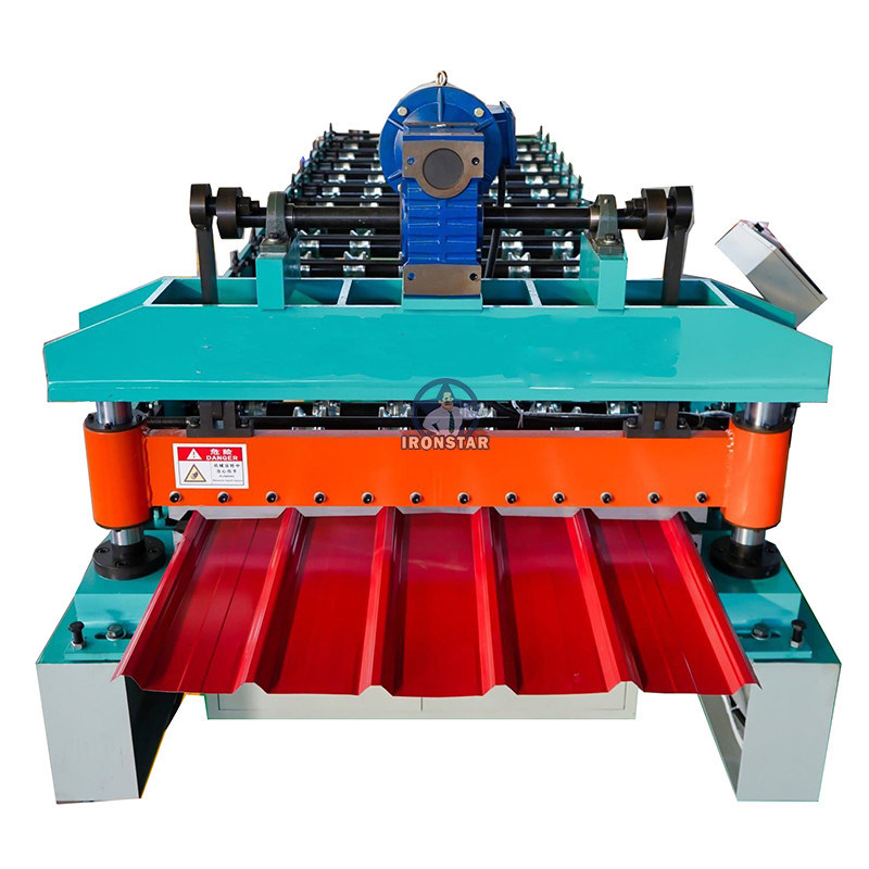 “1000mm Effective Width Metal Roof Panel Cold Roll Forming Machine For GI PPGI Color Steel Coil”